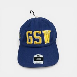 Fan Favorite Golden State Warriors GSW Blue Adjustable Mens Hat NBA Basketball
